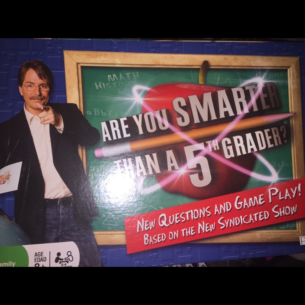 Are You Smarter Than A 5th Grader? Board Game